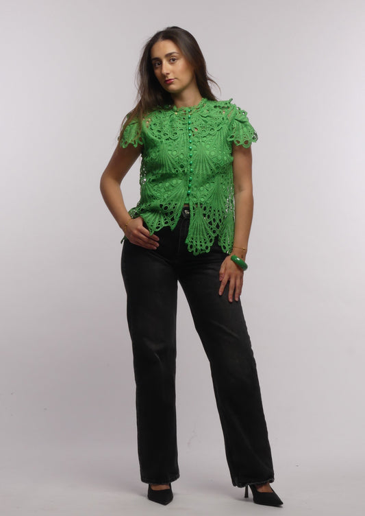 Blouse Mady verte